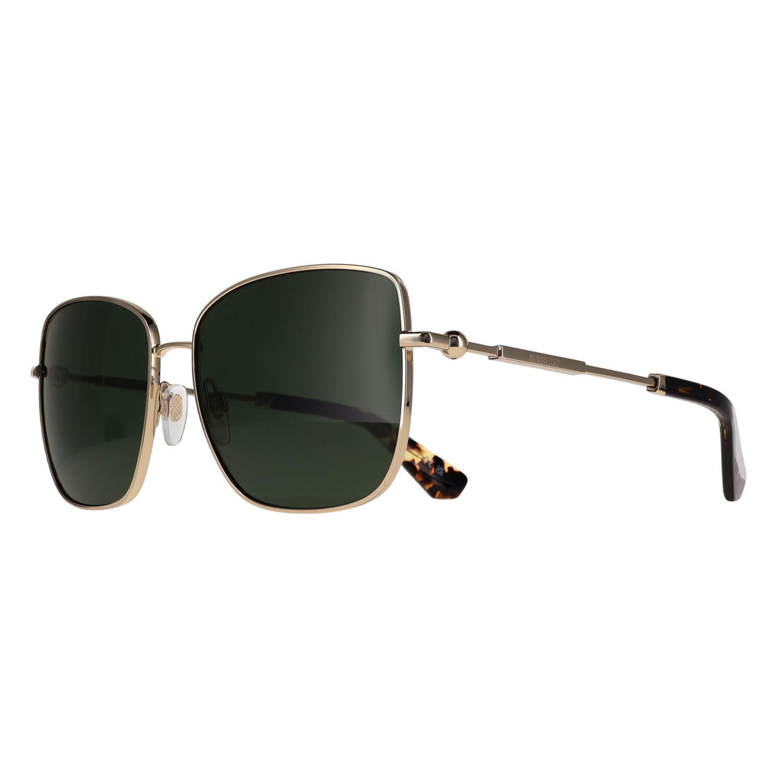Burberry Sunglasses BE3158 110971 Light Gold Dark Green