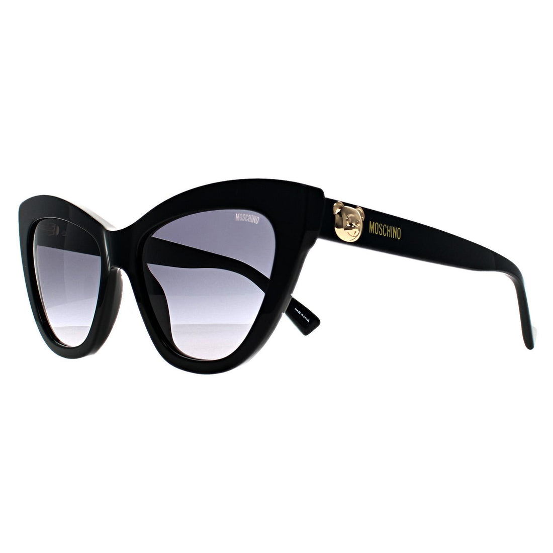 Moschino Sunglasses MOS122/S 807 9O Black Grey Gradient