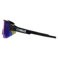Bliz Sunglasses Breeze Small ZB7012-0435 Black Brown Blue Mirror