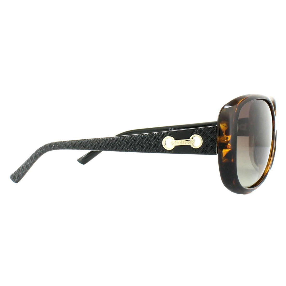 Polaroid Sunglasses P8430 581 LA Havana Black Brown Gradient Polarized