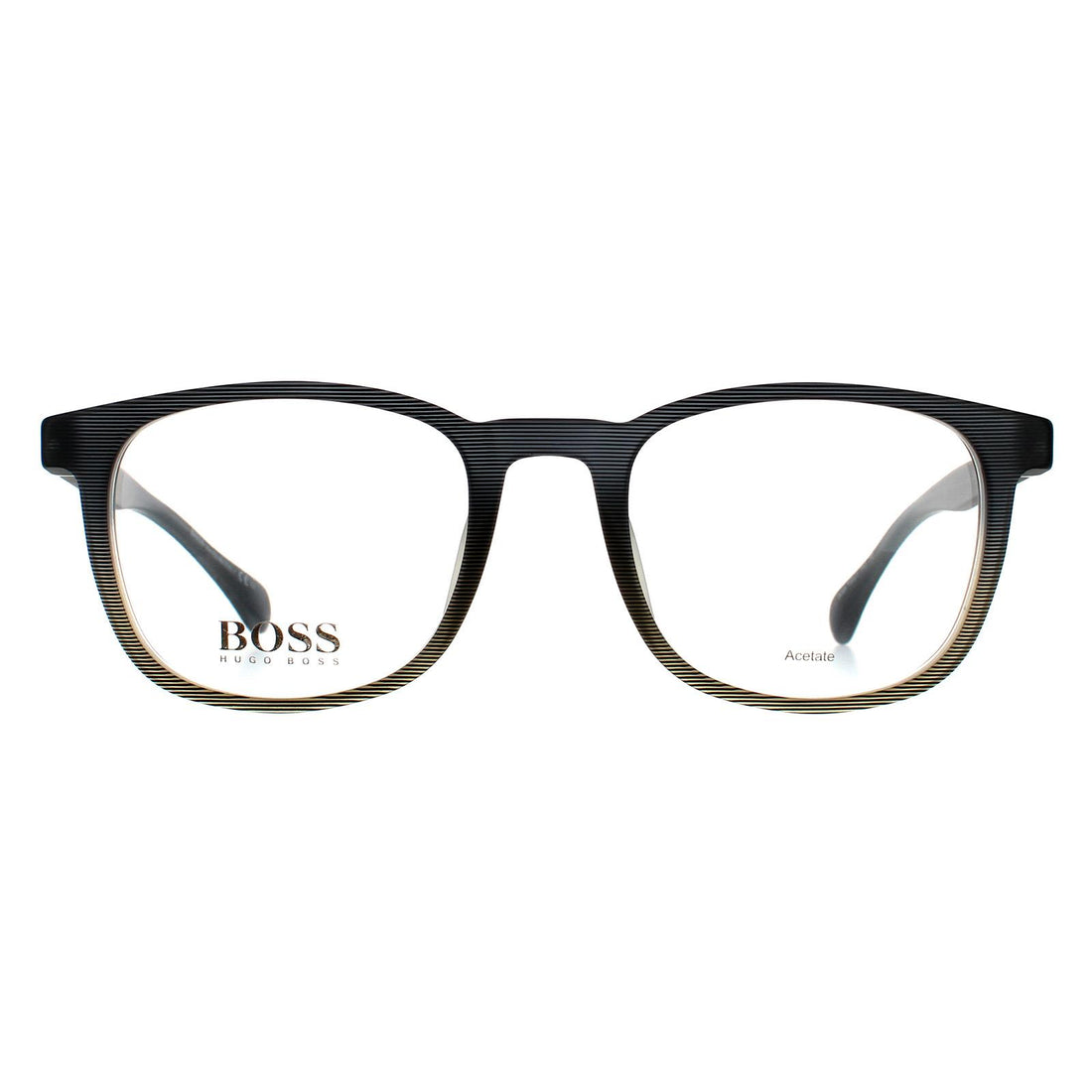 Hugo Boss Glasses Frames BOSS 1085/IT PK3 Matte Grey Brown Pattern Men