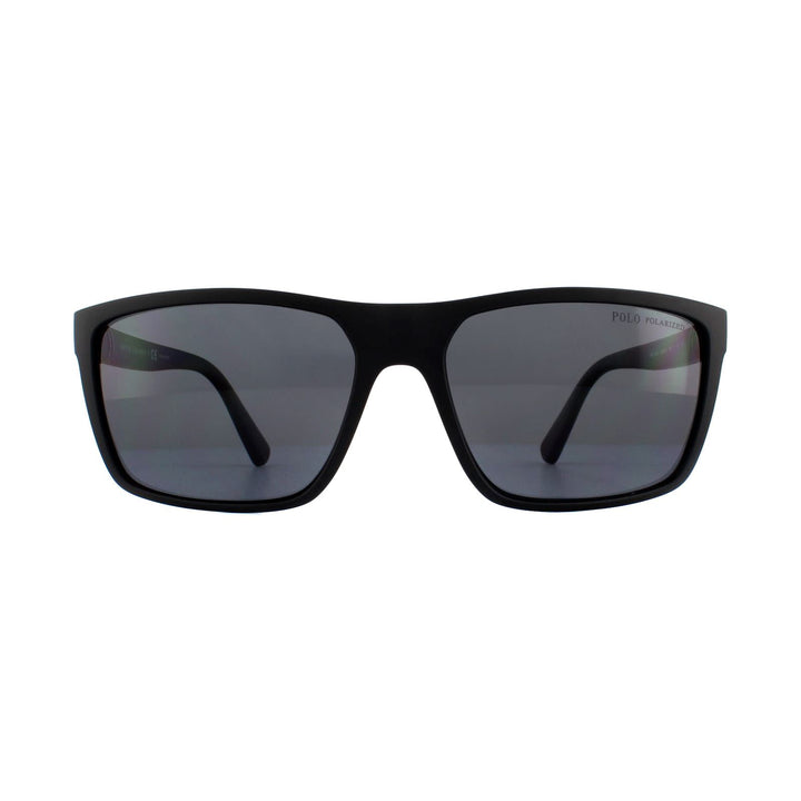 Polo Ralph Lauren Sunglasses PH4133 528481 Black Grey Polarized
