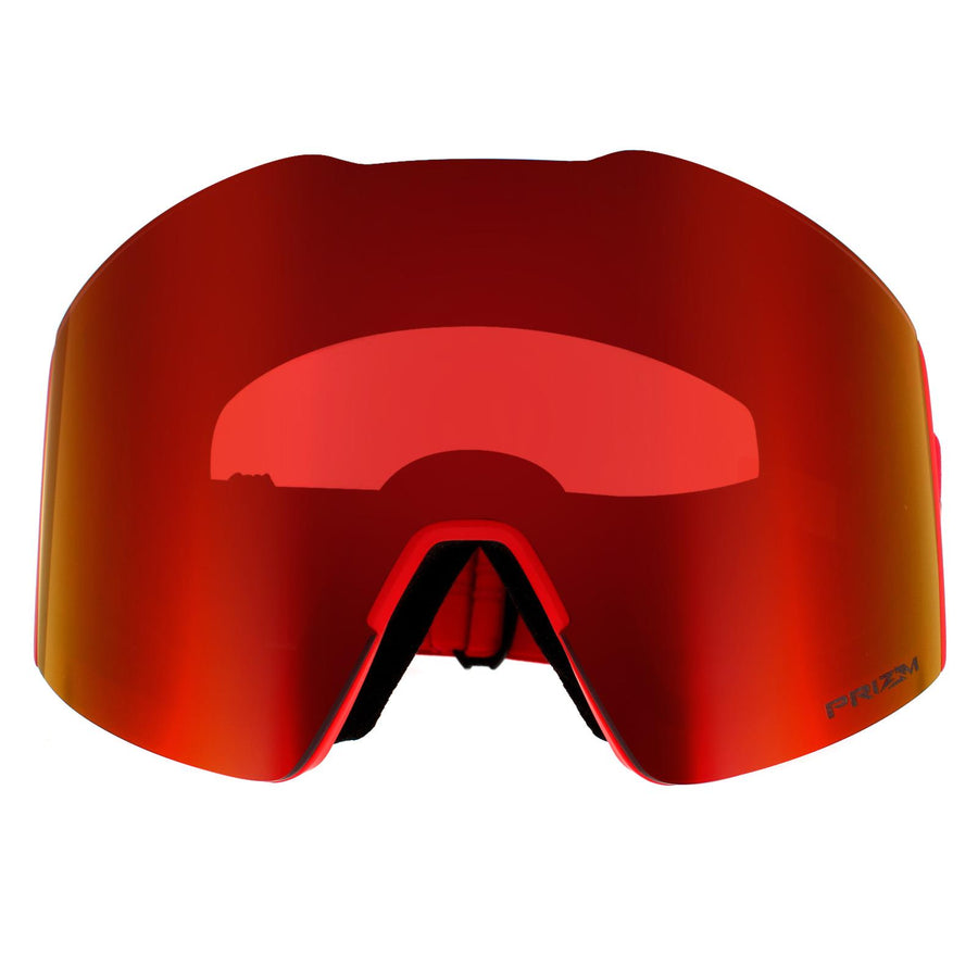 Oakley Fall Line XL Ski Goggles Redline Prizm Snow Torch Iridium