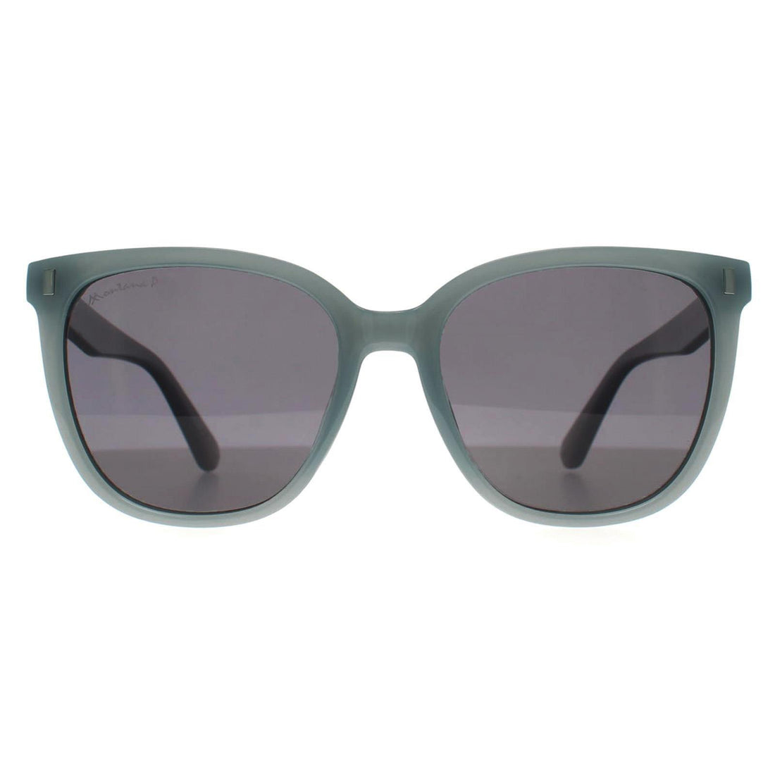 Montana Sunglasses MP190 C Shiny Blue Cream Smoke Polarized