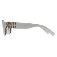 Miu Miu Sunglasses MU07YS 1425S0 White Dark Grey