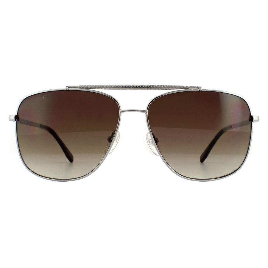 Lacoste Sunglasses L188S 035 Light Gunmetal Brown