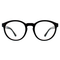 Emporio Armani Sunglasses EA4152 50421W Matte Black Clear with Sun Clip-ons
