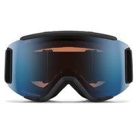 Smith Ski Goggles Squad S 2QJ 4L Black ChromaPop Pro Photochromic Blue Mirror