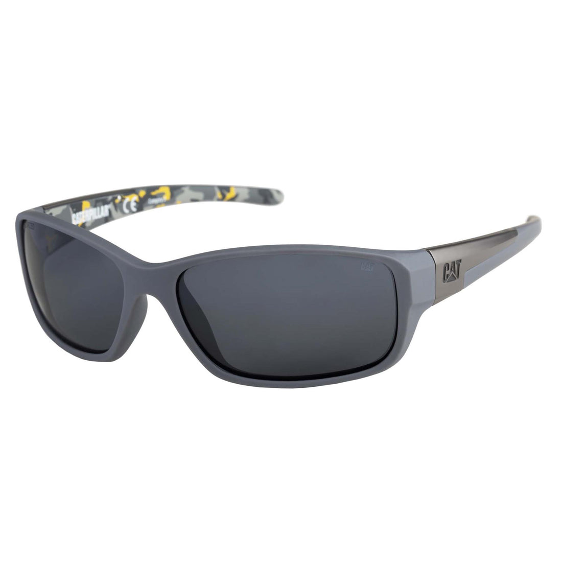 Caterpillar Sunglasses CTS-SENSOR 108P Matte Grey Grey Polarized