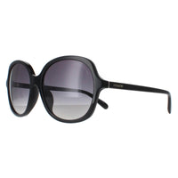 Coach Sunglasses HC8360U 5002T3 Black Grey Gradient Polarized