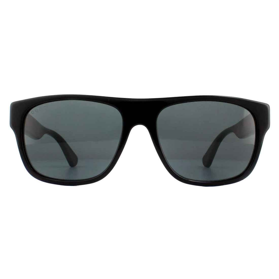 Gucci GG0341S Sunglasses Black Green Red / Grey
