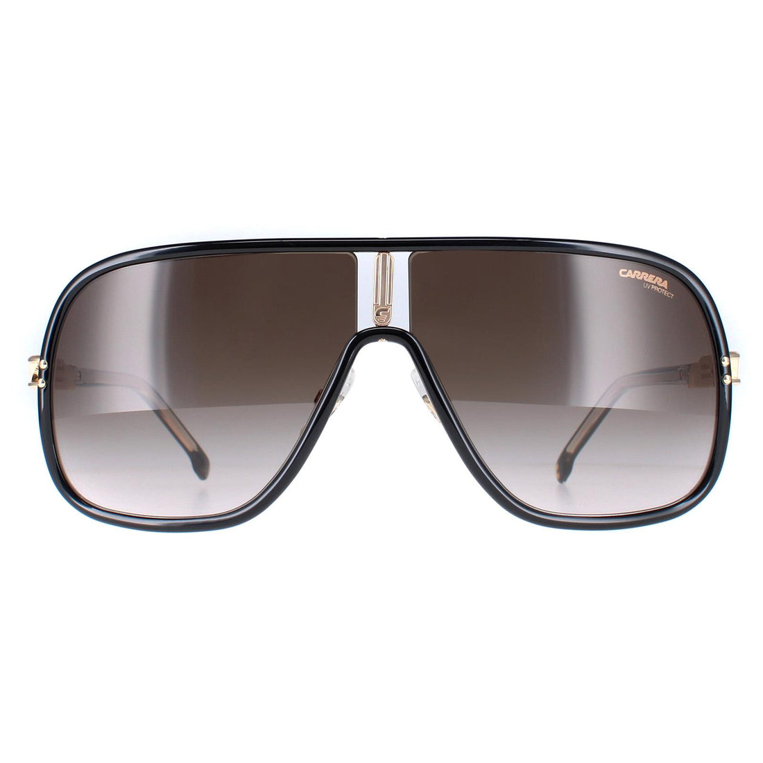 Carrera Flaglab 11 Sunglasses Black Brown / Brown Gradient