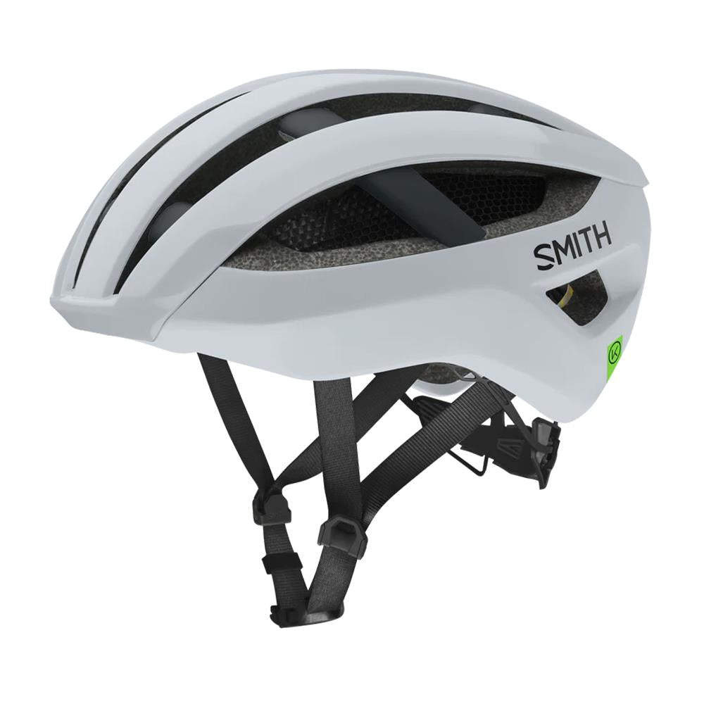 Smith White Unisex Network Mips Road Bike Helmet - Medium