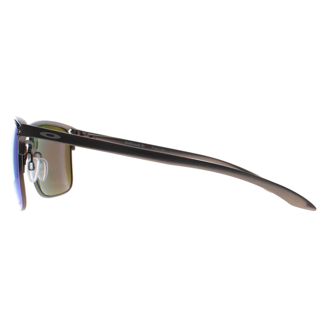 Oakley Sunglasses Holbrook TI OO6048-04 Matte Gunmetal Prizm Sapphire Polarized