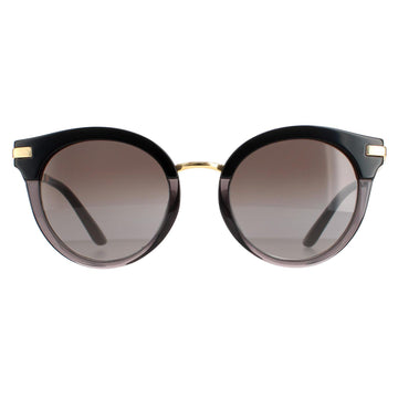 Dolce & Gabbana Sunglasses DG4394 32468G Black Transparent Black Light Grey Black Gradient