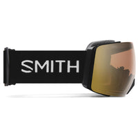 Smith Ski Goggles I/O Mag XL 0JX 4O Black ChromaPop Pro Photochromic Gold Mirror & CP Storm Blue Sensor Mirror
