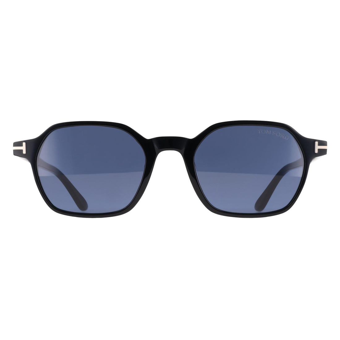 Tom Ford Sunglasses Joey FT1301 01V Shiny Black Dark Blue