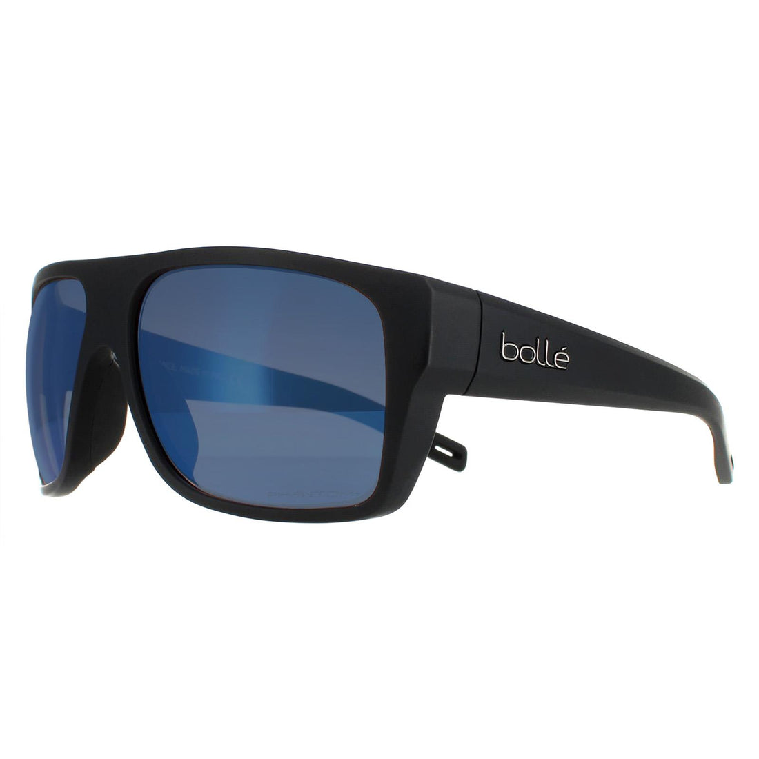 Bolle Sunglasses Falco 12639 Matte Black Phantom+ Polarized Photochromic