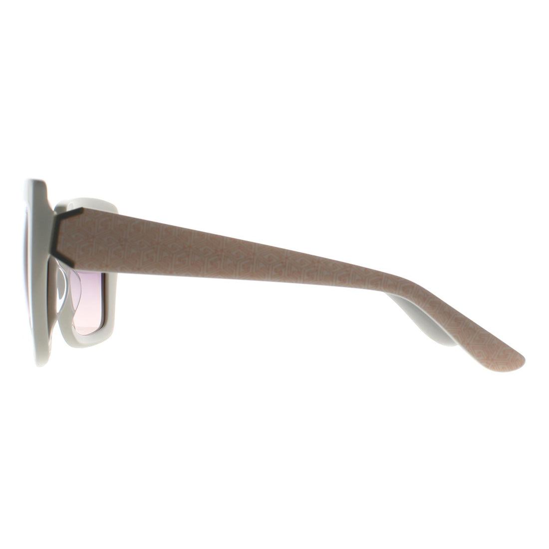 Guess Sunglasses GU7889 21Z White Purple Gradient Mirror