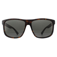 Gucci GG0010S Sunglasses Havana and Grey / Grey Polarized