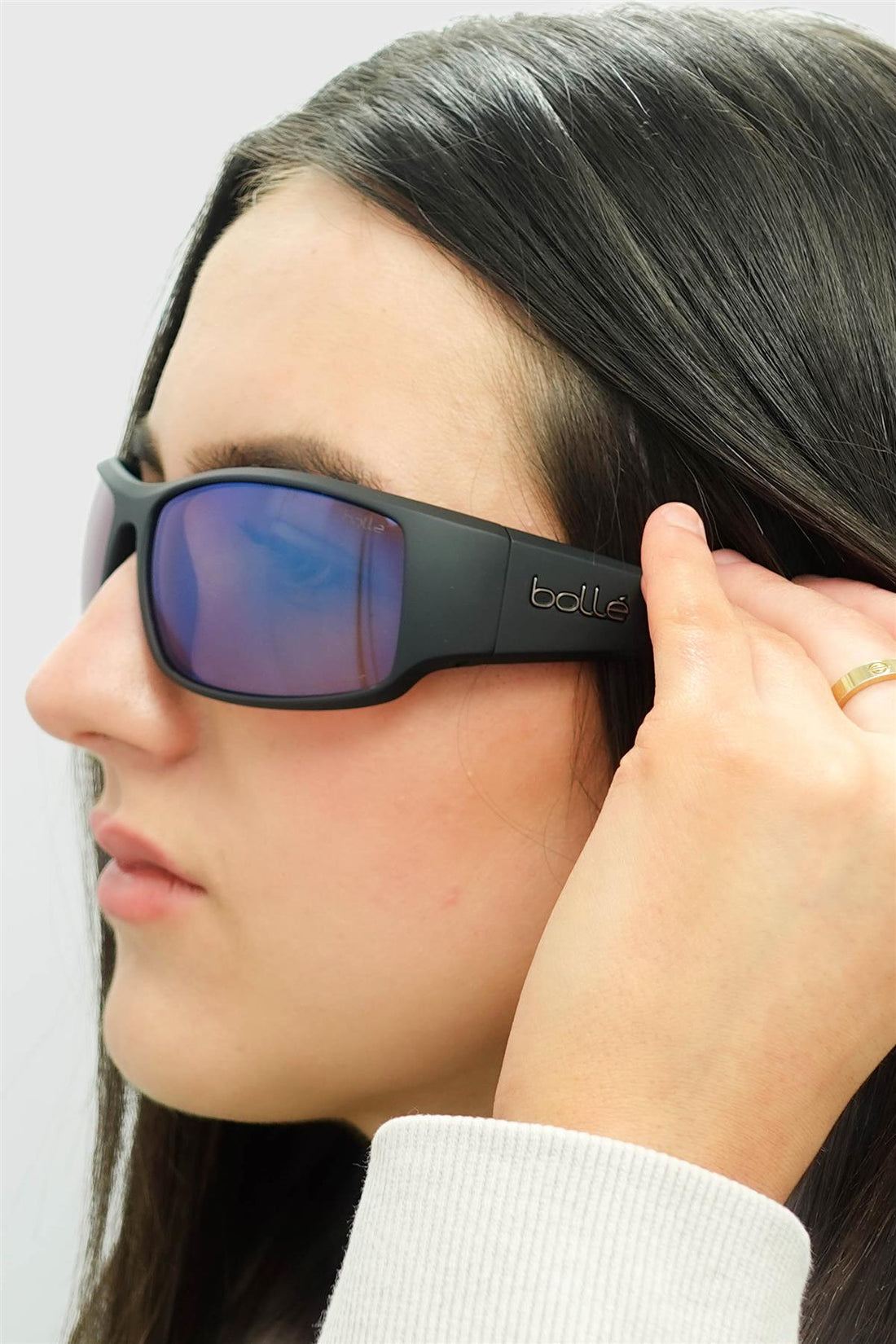 Bolle Sunglasses King BS026007 Matte Black Phantom+ Photochromic Polarized 85%