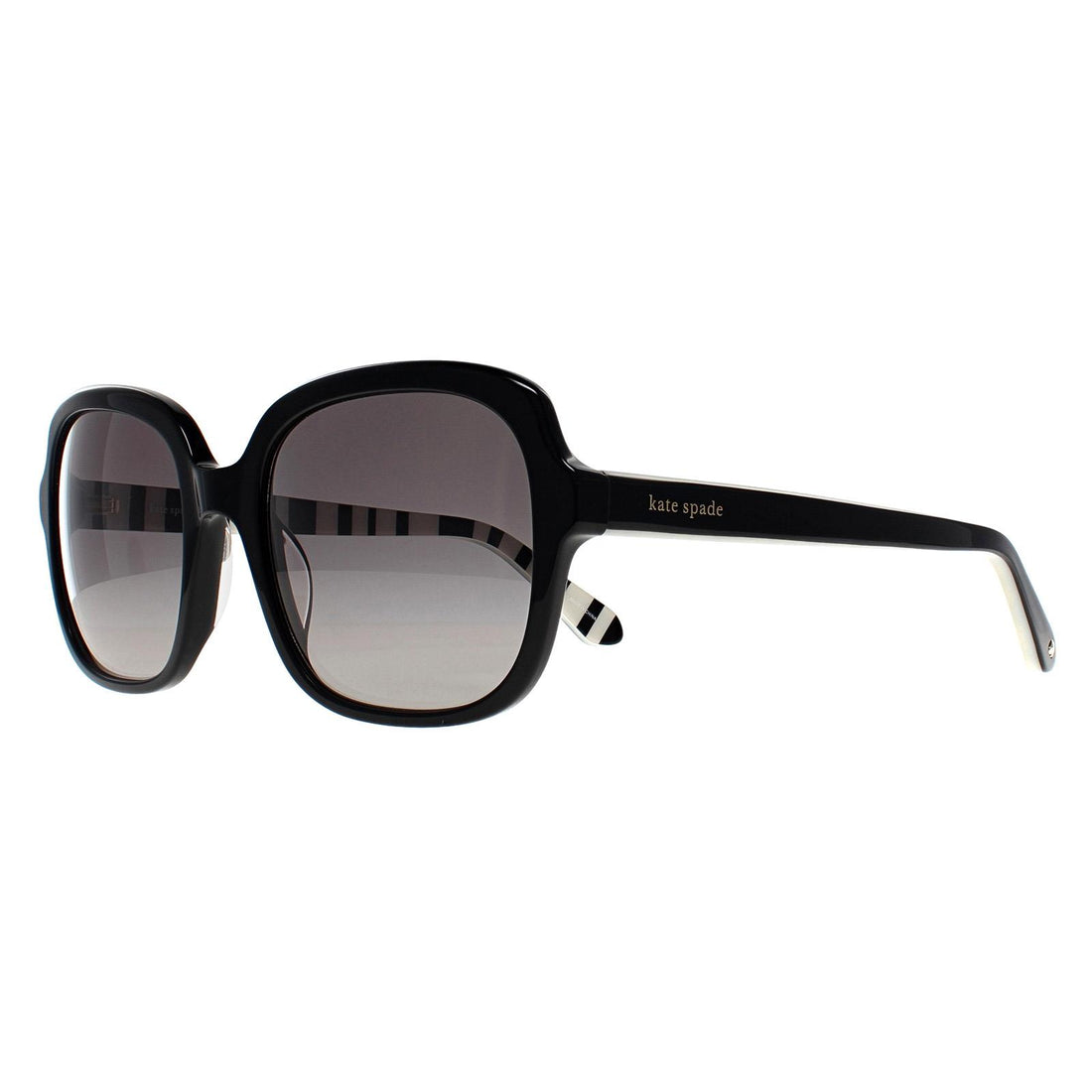 Kate Spade Sunglasses Babbette/G/S 807 WJ Black Grey Gradient Polarized