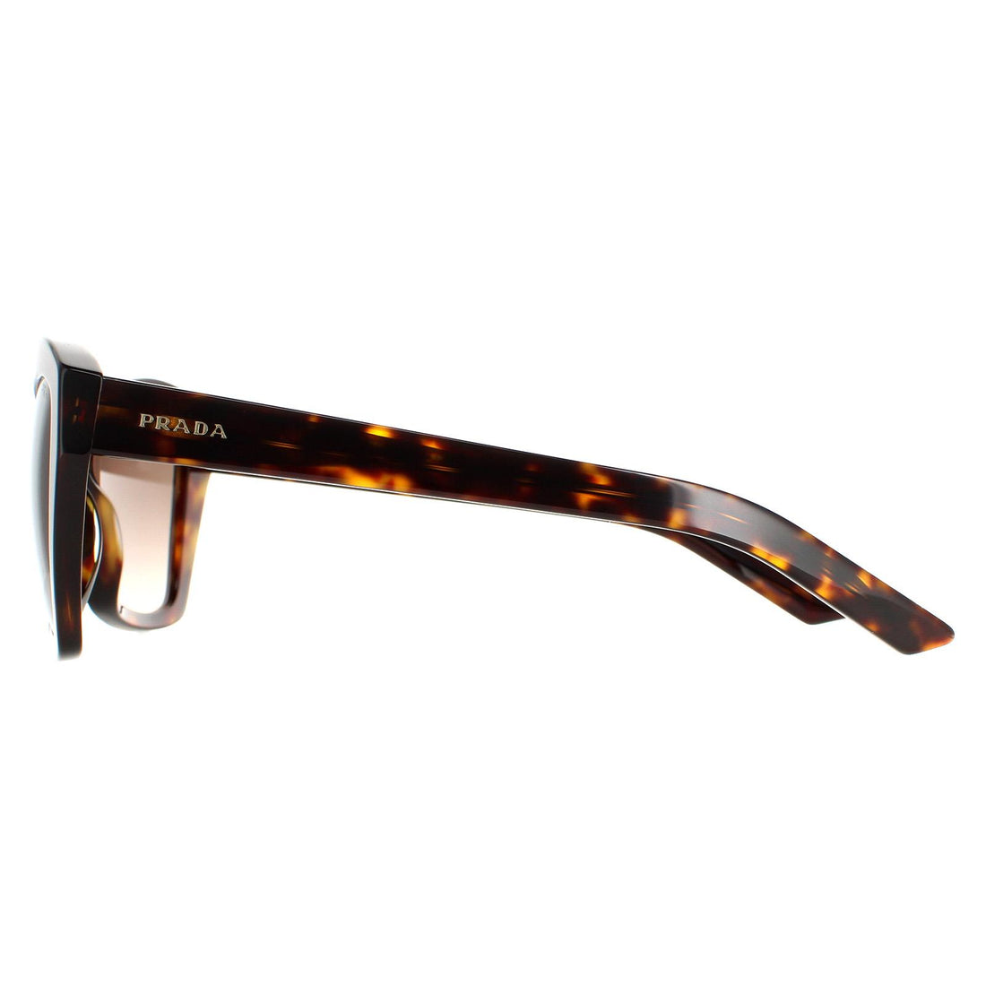 Prada Sunglasses PR 07XS 2AU3D0 Havana Brown Gray Gradient