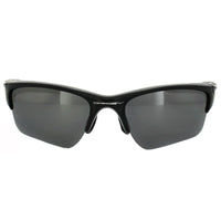 Oakley Half Jacket 2.0 XL oo9154 Sunglasses Polished Black Black Iridium Polarized