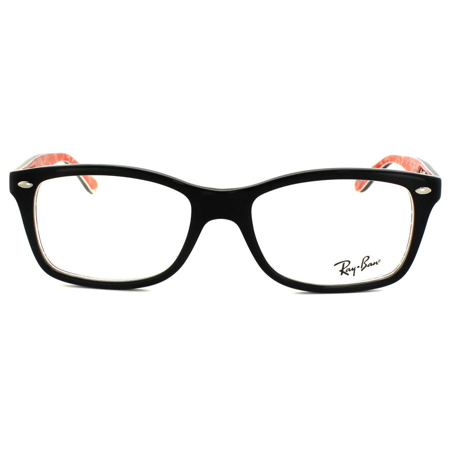Ray-Ban 5228 Glasses Top Black On Texture