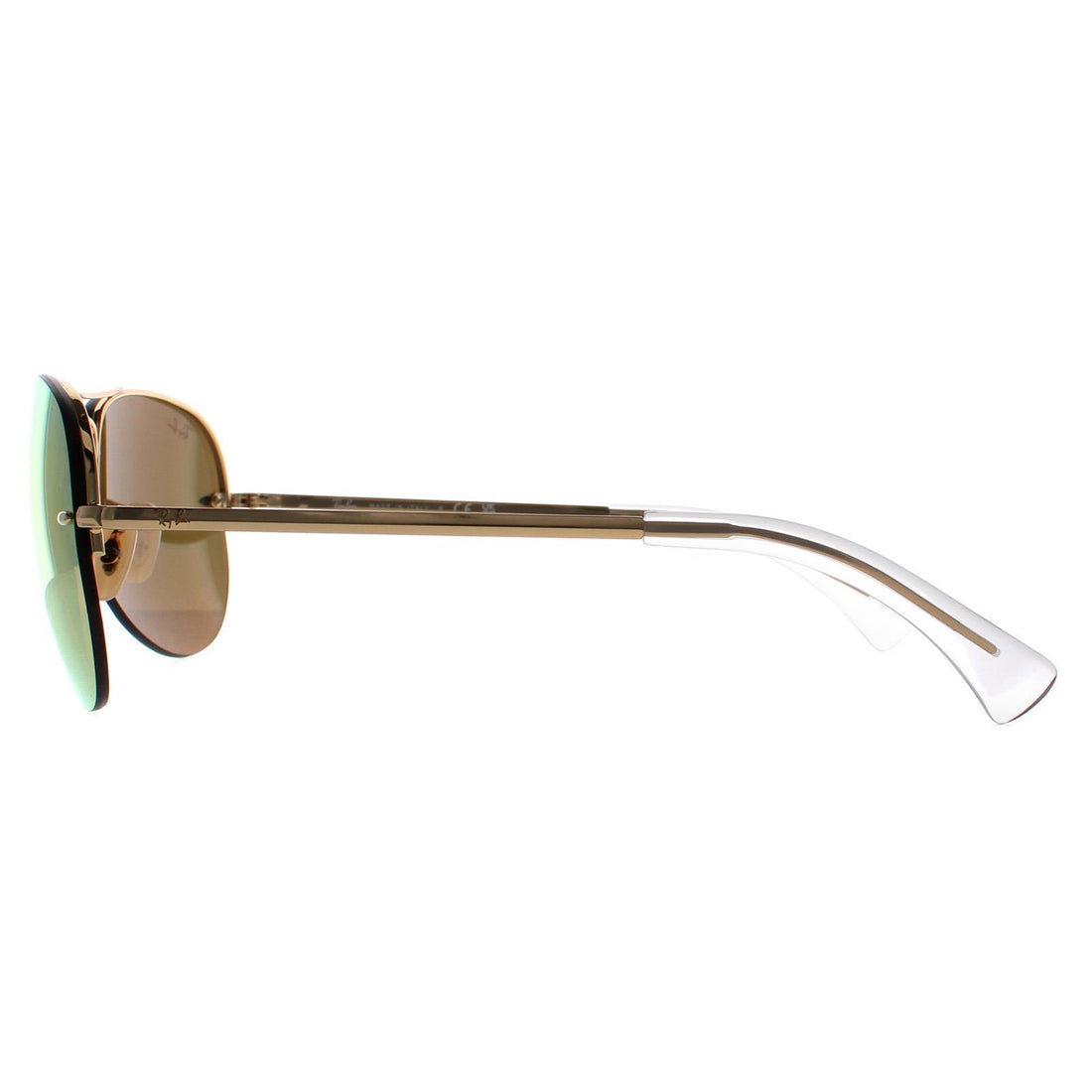 Ray-Ban Sunglasses 3449 001/2Y Gold Copper Mirror