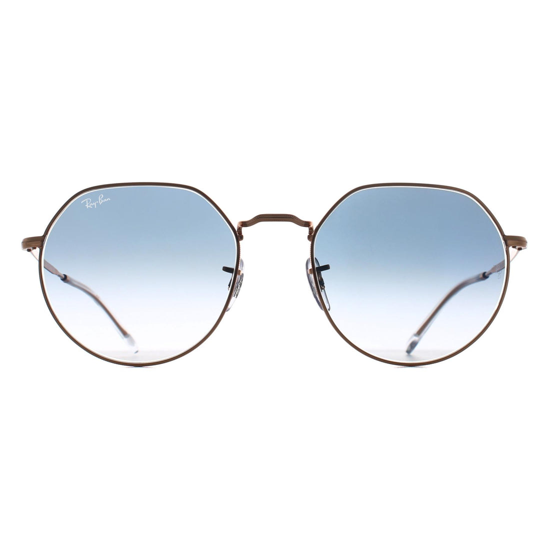 Ray-Ban Sunglasses RB3565 Jack 92023F Rose Gold Blue Gradient