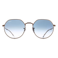 Ray-Ban Sunglasses RB3565 Jack 92023F Rose Gold Blue Gradient