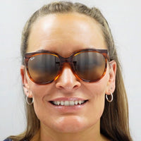Ray-Ban Sunglasses CATS 1000 4126 820/3K Striped Brown Brown Brown Silver Mirror