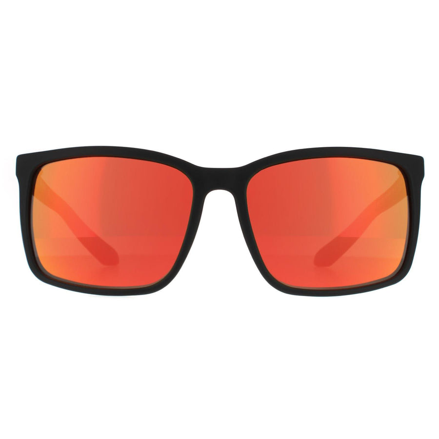 Dragon Sunglasses Montage 40735-004 Matte Black Orange Ionized