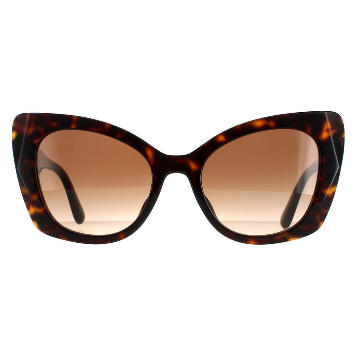 Dolce & Gabbana Sunglasses DG4405F 502/13 Dark Havana Brown Gradient
