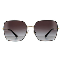 Dolce & Gabbana DG2242 Sunglasses Black Gold Black Grey Gradient