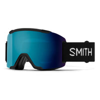 Smith Ski Goggles Shakedown 2QJ 4B Black ChromaPop Everyday Blue Mirror & Clear