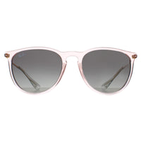 Ray-Ban Erika Classic RB4171 Sunglasses Transparent Pink Grey Gradient