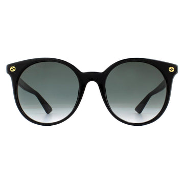 Gucci Sunglasses GG0091S 001 Black Grey Gradient