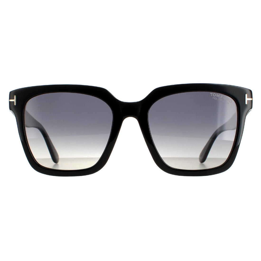 Tom Ford Sunglasses Selby FT0952 01D Shiny Black Smoke Polarized