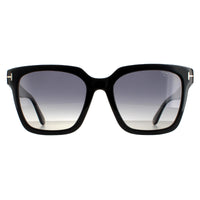 Tom Ford Sunglasses Selby FT0952 01D Shiny Black Smoke Polarized