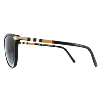 Burberry Sunglasses BE4216 30018G Black With Gold Detailing Grey Gradient