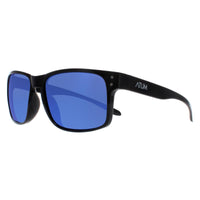 Atum Sunglasses Waterhouse C2 Shiny Black Blue Mirror