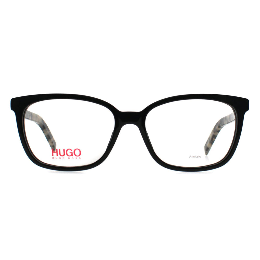 Hugo by Hugo Boss Glasses Frames HG 0257 WR7 Black Grey Havana Women