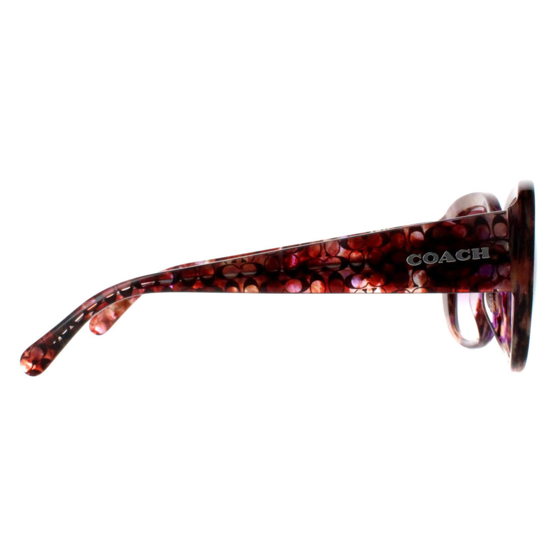 Coach Sunglasses HC8363U 57398H Petal Tortoise Pink Gradient