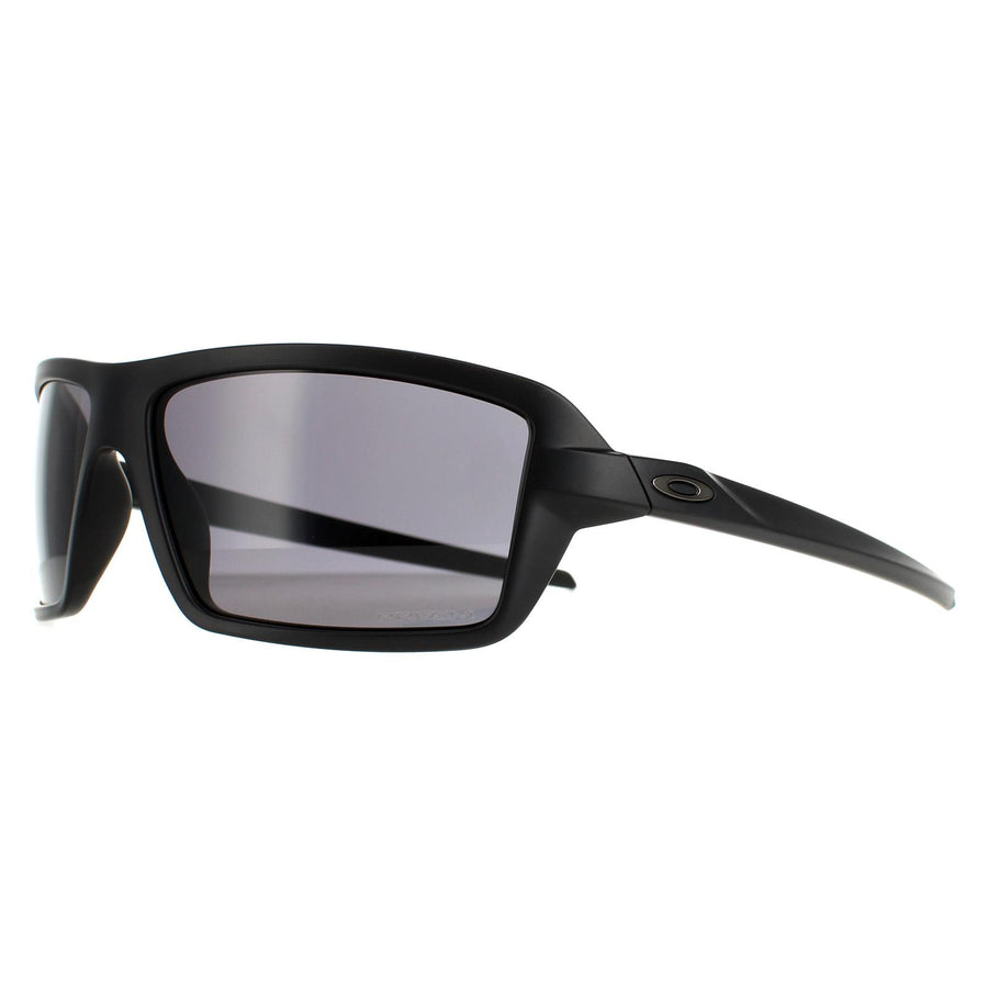 Oakley Sunglasses Cables OO9129-01 Matte Black Prizm Grey