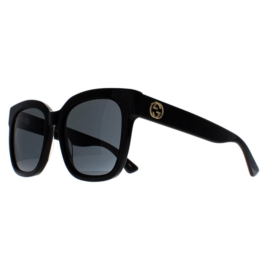 Gucci Sunglasses GG0034SN 001 Black Grey