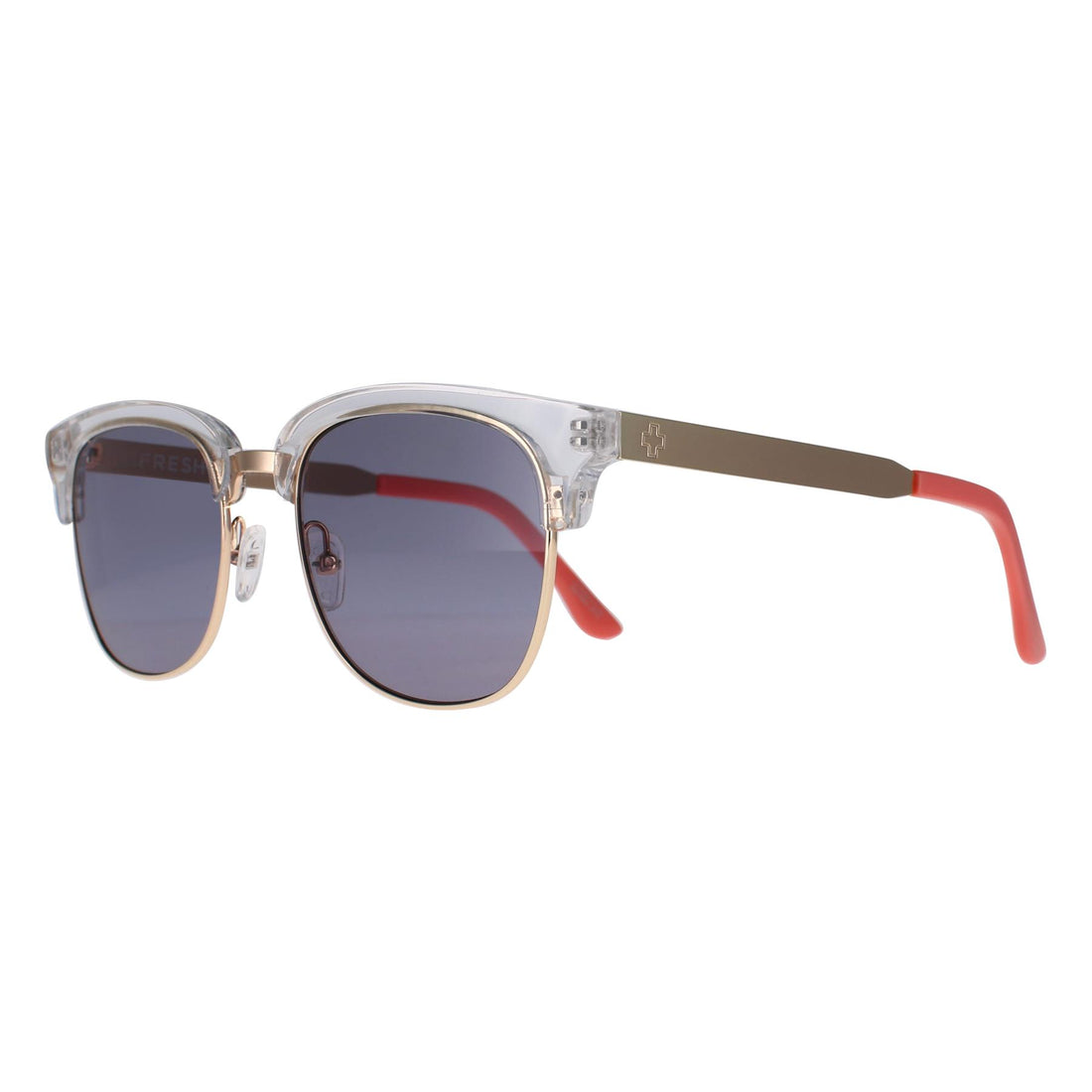 Spy Sunglasses Stout 6700000000052 Matte Black Gloss Tangerine Ocean Fade