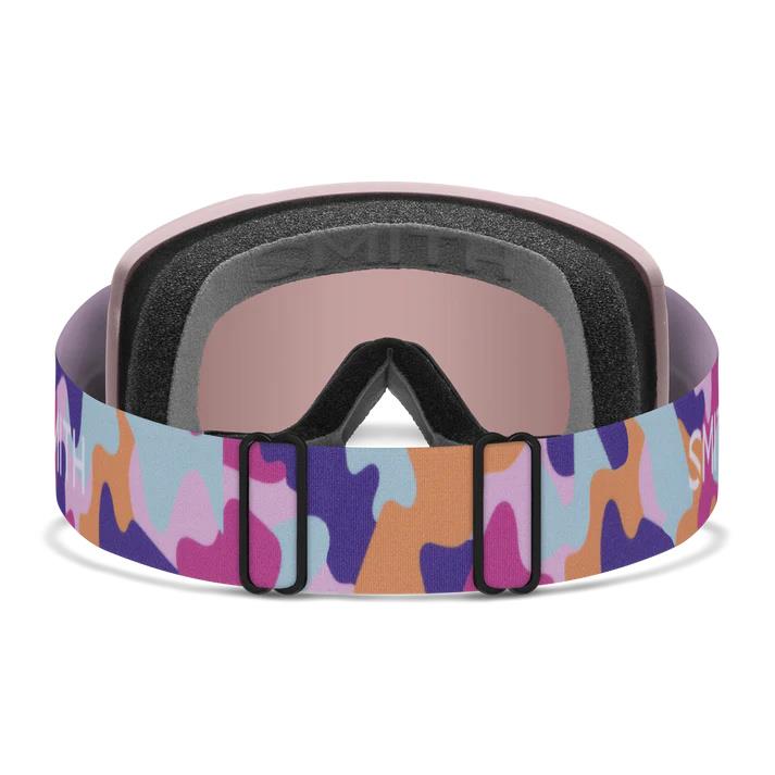 Smith Ski Goggles Tribute 3R2 4U Carnation Puzzle Ignitor Mirror