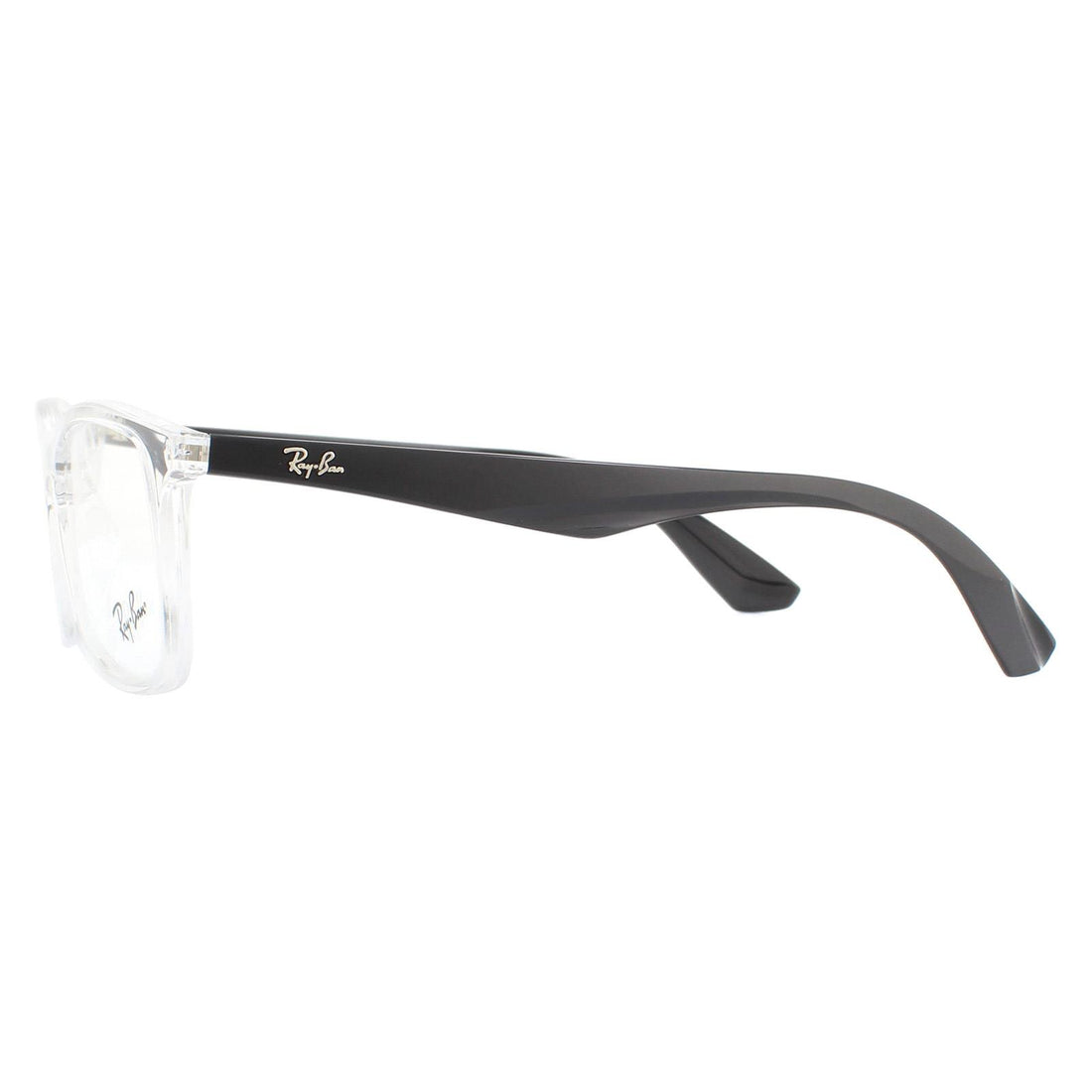 Ray-Ban Glasses Frames RX7047 5943 Transparent and Black Men 56mm
